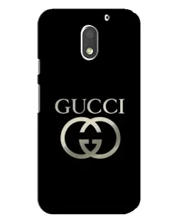 Чехол для Motorola MOTO E3 с картинкой «Gucci — золото на черном» Чехол для Motorola MOTO E3 с картинкой «Gucci — золото на черном»