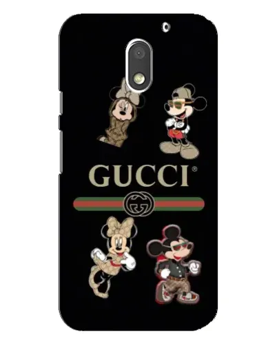 Чехол для Motorola MOTO E3 с картинкой «Gucci — герои Disney и монограмма» Чехол для Motorola MOTO E3 с картинкой «Gucci — герои Disney и монограмма»