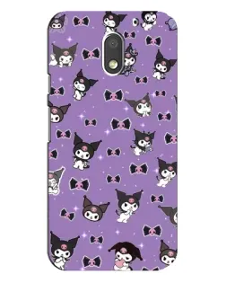 Чохол для Motorola MOTO E3 з картинкою «Kuromi — патерн» Чохол для Motorola MOTO E3 з картинкою «Kuromi — патерн»