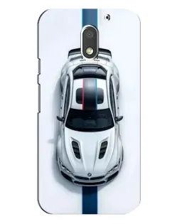 Чехол для Motorola MOTO E3 с картинкой «Вид сверху — BMW M»
