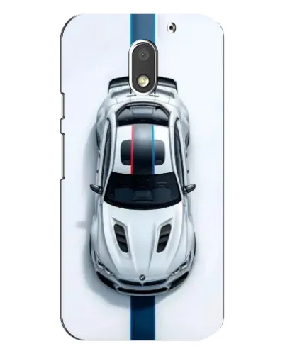 Чехол для Motorola MOTO E3 с картинкой «Вид сверху — BMW M»