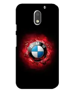 Чехол для Motorola MOTO E3 с картинкой «Логотип BMW — вспышка»