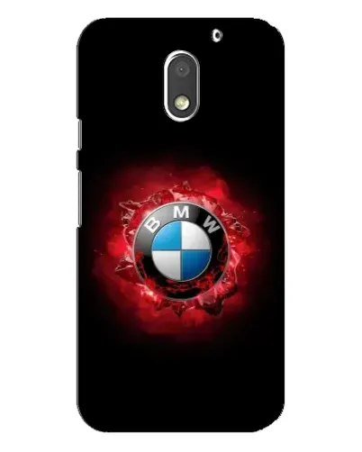 Чехол для Motorola MOTO E3 с картинкой «Логотип BMW — вспышка»