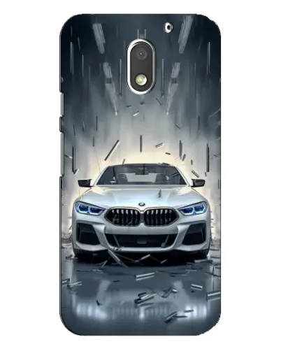 Чехол для Motorola MOTO E3 с картинкой «BMW в свете фар»
