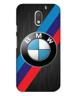 Чехол для Motorola MOTO E3 с картинкой «BMW M-stripes стиль»