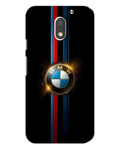 Чехол для Motorola MOTO E3 с картинкой «BMW M-Power неон»