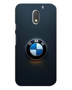 Чехол для Motorola MOTO E3 с картинкой «Логотип BMW — минимализм»