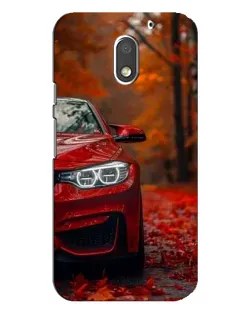 Чехол для Motorola MOTO E3 с картинкой «Осенняя BMW M4»