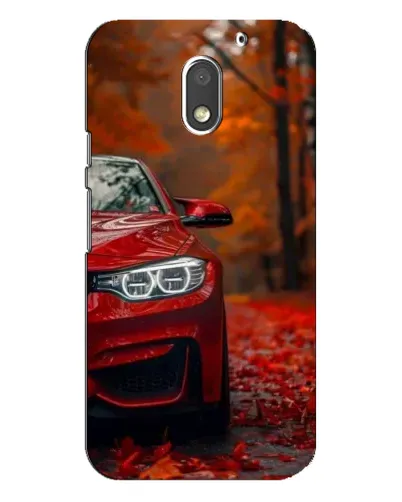 Чехол для Motorola MOTO E3 с картинкой «Осенняя BMW M4»
