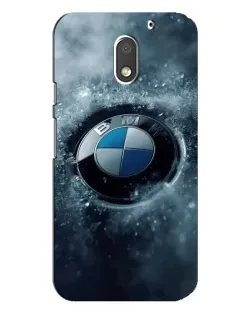 Чохол для Motorola MOTO E3 з картинкою «Логотип BMW — лід» Чохол для Motorola MOTO E3 з картинкою «Логотип BMW — лід»