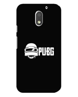 Чехол для Motorola MOTO E3 с картинкой «PUBG — классический лого»