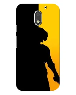 Чехол для Motorola MOTO E3 с картинкой «Тень воина PUBG»