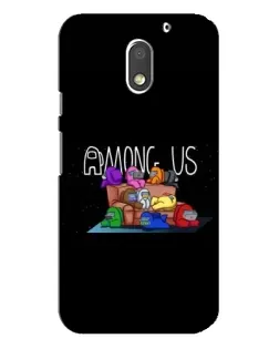 Чохол для Motorola MOTO E3 з картинкою «Логотип Among Us»