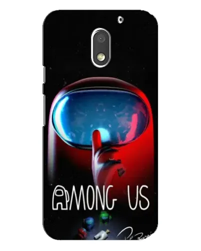 Чехол для Motorola MOTO E3 с картинкой «Красный импостер — макро» Чехол для Motorola MOTO E3 с картинкой «Красный импостер — макро»