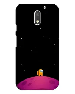 Чохол для Motorola MOTO E3 з картинкою «Самотній герой на планеті»