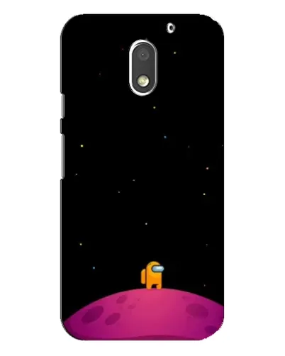 Чехол для Motorola MOTO E3 с картинкой «Одинокий герой на планете» Чехол для Motorola MOTO E3 с картинкой «Одинокий герой на планете»