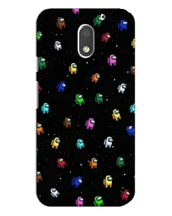 Чохол для Motorola MOTO E3 з картинкою «Екіпаж Among Us»