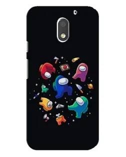 Чехол для Motorola MOTO E3 с картинкой «Among Us космос» Чехол для Motorola MOTO E3 с картинкой «Among Us космос»
