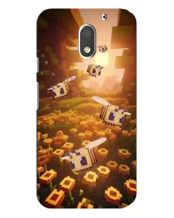 Чехол для Motorola MOTO E3 с картинкой «Поле подсолнухов»
