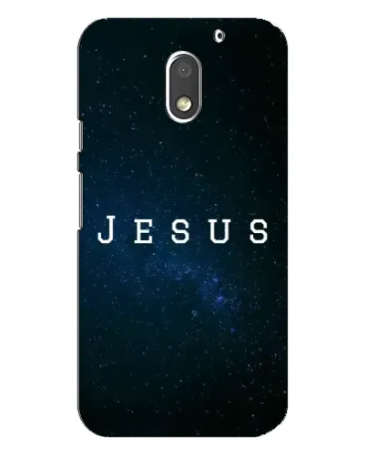 Чехол для Motorola MOTO E3 с картинкой «Звездное небо Jesus» Чехол для Motorola MOTO E3 с картинкой «Звездное небо Jesus»