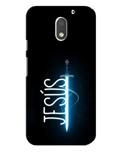 Чехол для Motorola MOTO E3 с картинкой «Меч Духа Jesus» Чехол для Motorola MOTO E3 с картинкой «Меч Духа Jesus»