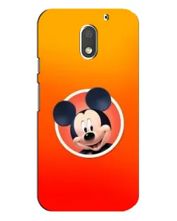 Чехол для Motorola MOTO E3 с картинкой «Mickey в круге»