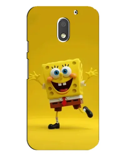 Чехол для Motorola MOTO E3 с картинкой «Позитивный Губка Боб»