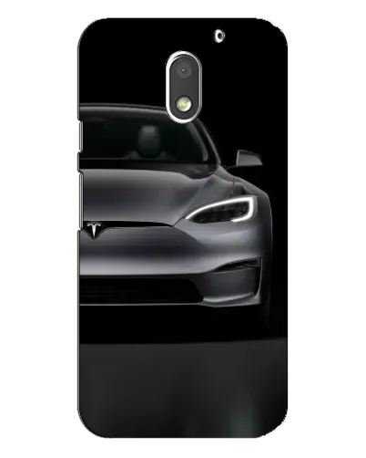 Чехол для Motorola MOTO E3 с картинкой «Tesla Model S Look»