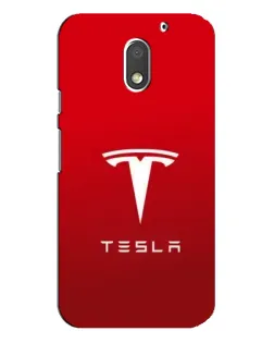 Чехол для Motorola MOTO E3 с картинкой «Tesla Red Classic»