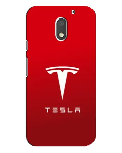 Чехол для Motorola MOTO E3 с картинкой «Tesla Red Classic»