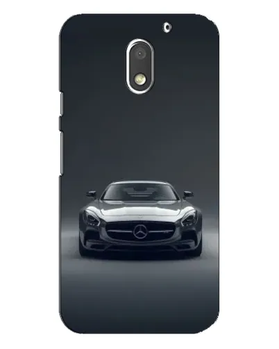 Чохол для Motorola MOTO E3 з картинкою «Mercedes на чорному» Чохол для Motorola MOTO E3 з картинкою «Mercedes на чорному»