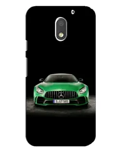 Чохол для Motorola MOTO E3 з картинкою «Mercedes — неоновий лого»