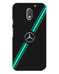Чехол для Motorola MOTO E3 с картинкой «Спортивные линии Mercedes»