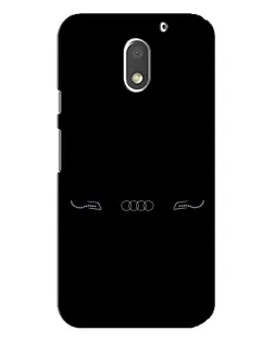 Чохол для Motorola MOTO E3 з картинкою «Audi — світловий підпис»