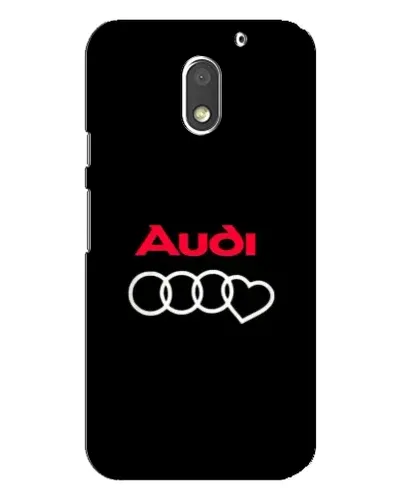 Чохол для Motorola MOTO E3 з картинкою «Логотип Audi Heart» Чохол для Motorola MOTO E3 з картинкою «Логотип Audi Heart»