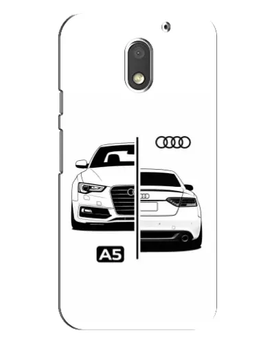 Чохол для Motorola MOTO E3 з картинкою «Audi — контрастний дизайн» Чохол для Motorola MOTO E3 з картинкою «Audi — контрастний дизайн»