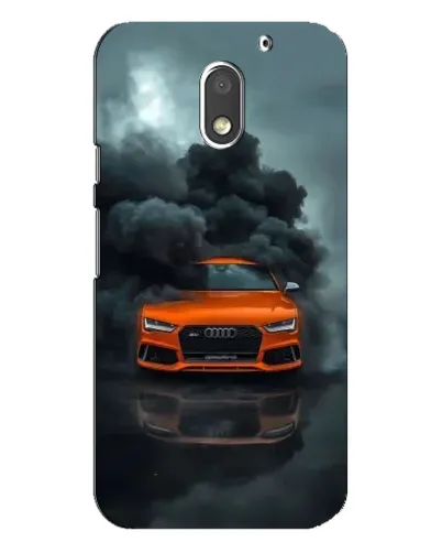 Чохол для Motorola MOTO E3 з картинкою «Audi у хмарах диму» Чохол для Motorola MOTO E3 з картинкою «Audi у хмарах диму»