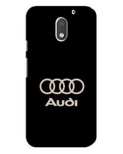 Чохол для Motorola MOTO E3 з картинкою «Audi — золотий логотип»