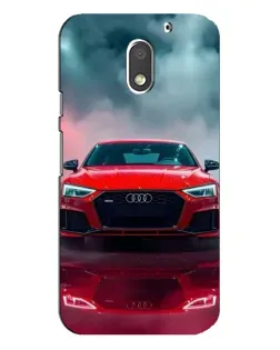 Чохол для Motorola MOTO E3 з картинкою «Audi RS — червоний стиль»
