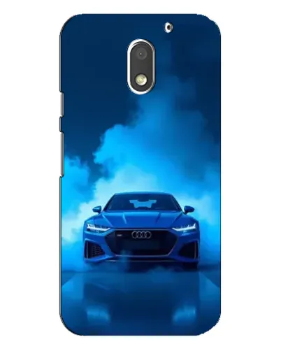 Чохол для Motorola MOTO E3 з картинкою «Audi — блакитна енергія» Чохол для Motorola MOTO E3 з картинкою «Audi — блакитна енергія»