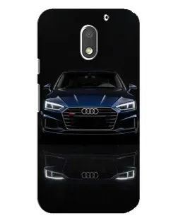 Чохол для Motorola MOTO E3 з картинкою «Audi — нічне відображення»