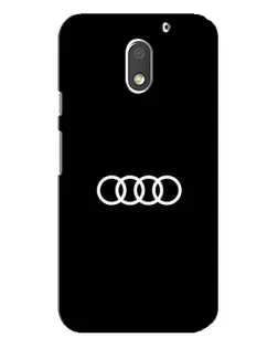 Чохол для Motorola MOTO E3 з картинкою «Audi White Logo»