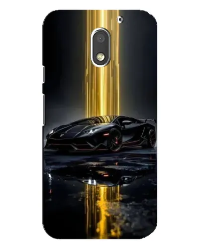 Чехол для Motorola MOTO E3 с картинкой «Ночной Lamborghini драйв» Чехол для Motorola MOTO E3 с картинкой «Ночной Lamborghini драйв»