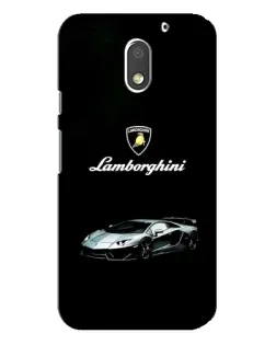 Чехол для Motorola MOTO E3 с картинкой «Логотип Lamborghini классика»