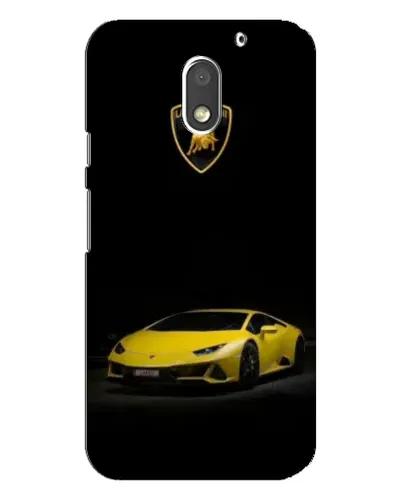 Чехол для Motorola MOTO E3 с картинкой «Lamborghini желтый акцент» Чехол для Motorola MOTO E3 с картинкой «Lamborghini желтый акцент»