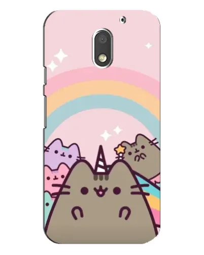 Чехол для Motorola MOTO E3 с картинкой «Единорог Pusheen» Чехол для Motorola MOTO E3 с картинкой «Единорог Pusheen»