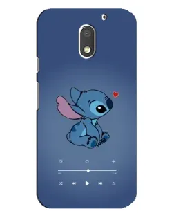 Чехол для Motorola MOTO E3 с картинкой «Музыкальный Stitch»