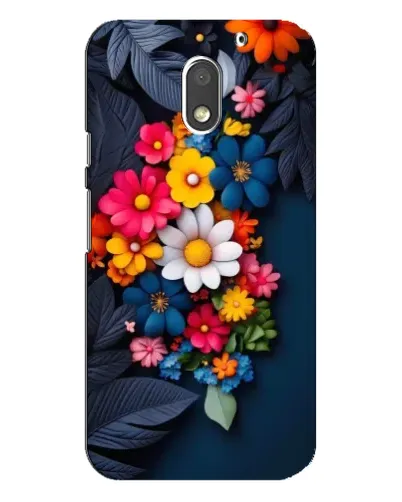 Чехол для Motorola MOTO E3 с картинкой «Цветочная феерия» Чехол для Motorola MOTO E3 с картинкой «Цветочная феерия»