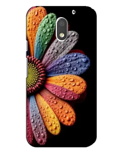 Чехол для Motorola MOTO E3 с картинкой «Радужный цветок» Чехол для Motorola MOTO E3 с картинкой «Радужный цветок»
