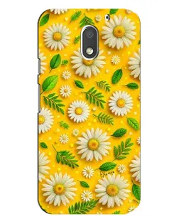 Чохол для Motorola MOTO E3 з картинкою «Ромашкове сонце»